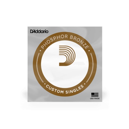 DADDARIO PB053 PHOSPHOR BRONZE WOUND ACOUSTIC GUITAR SINGLE STRING