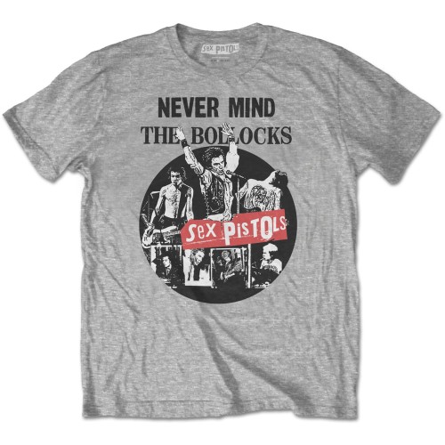 THE SEX PISTOLS UNISEX T-SHIRT: NEVER MIND THE BOLLOCKS