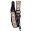 TGI GUITAR STRAP WOVEN COTTON PERSIAN STITCH - GOLD TGS134F