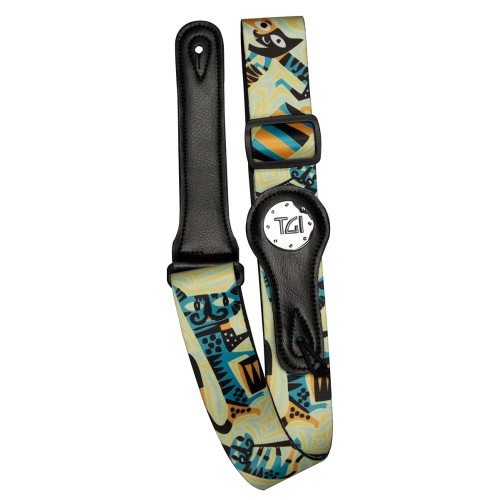 TGI GUITAR STRAP CATS TGS28318