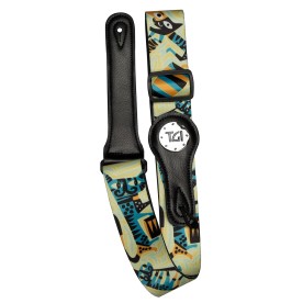 TGI GUITAR STRAP CATS TGS28318