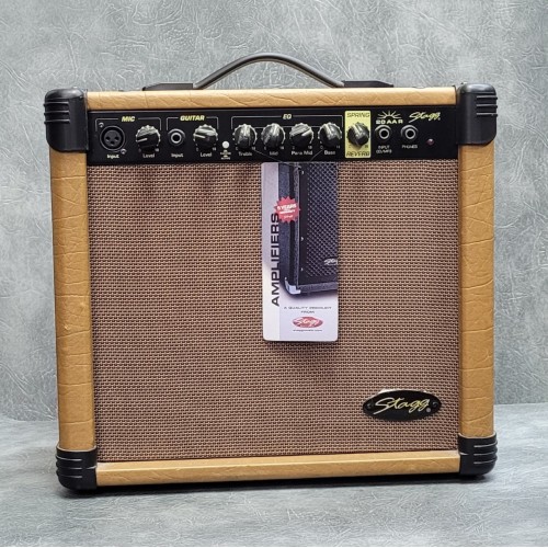 Used Stagg 20AAR Acoustic guitar Amplifier Pre Owned John Douglas Music