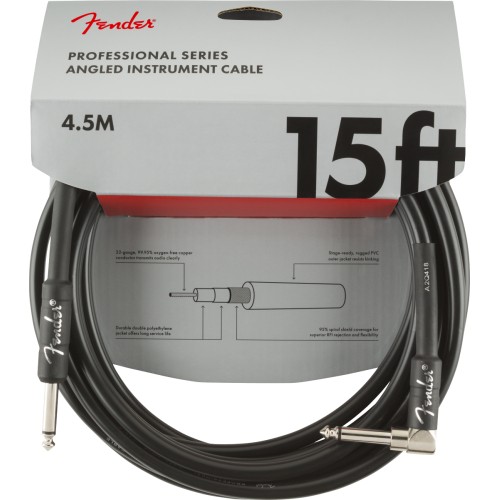 FENDER PROFESSIONAL SERIES 15FT INSTRUMENT CABLE 099-0820-059