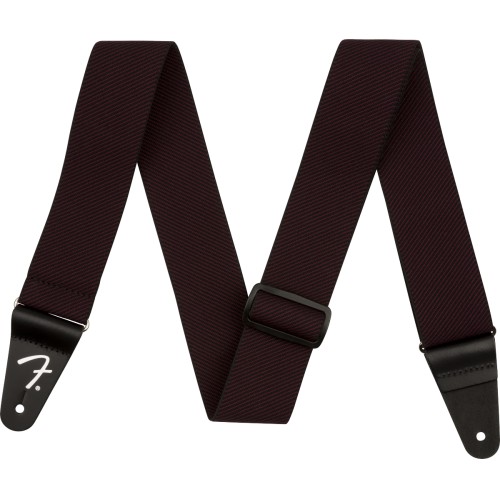 Fender Weighless Tweed Strap in Oxblood