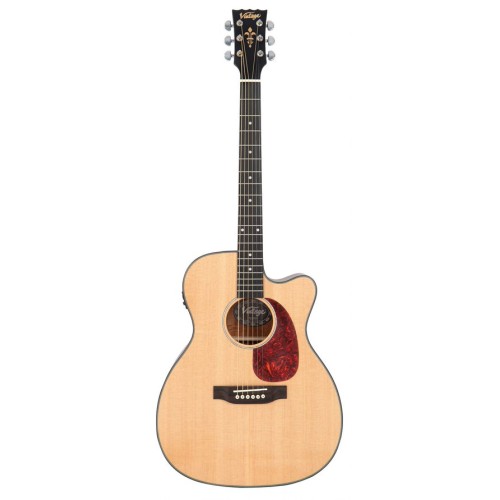 Vintage VEC300N Electro acoustic guitar