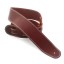 DSL Leather 2.5" Maroon with Beige