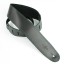 DSL Leather 2.5" black with green