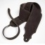 Franklin 3" Purist Suede Guitar Strap - Chocolate