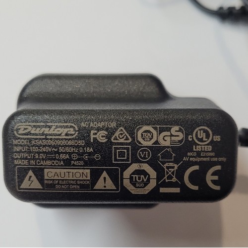 Dunlop ECB003 9v Power Supply