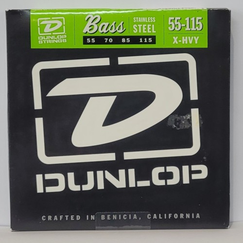 Dunlop Stainless Steel 55-115 Bass Strings