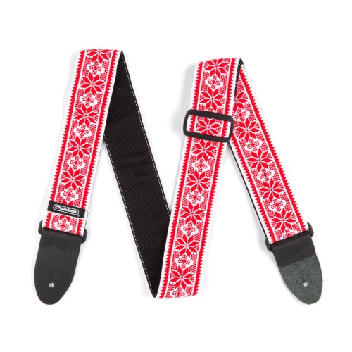 Dunlop Jacquard Fillmore Strap in Red D67-02-RD
