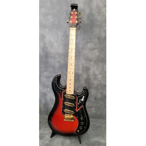 Burns Marquee in red burst Used